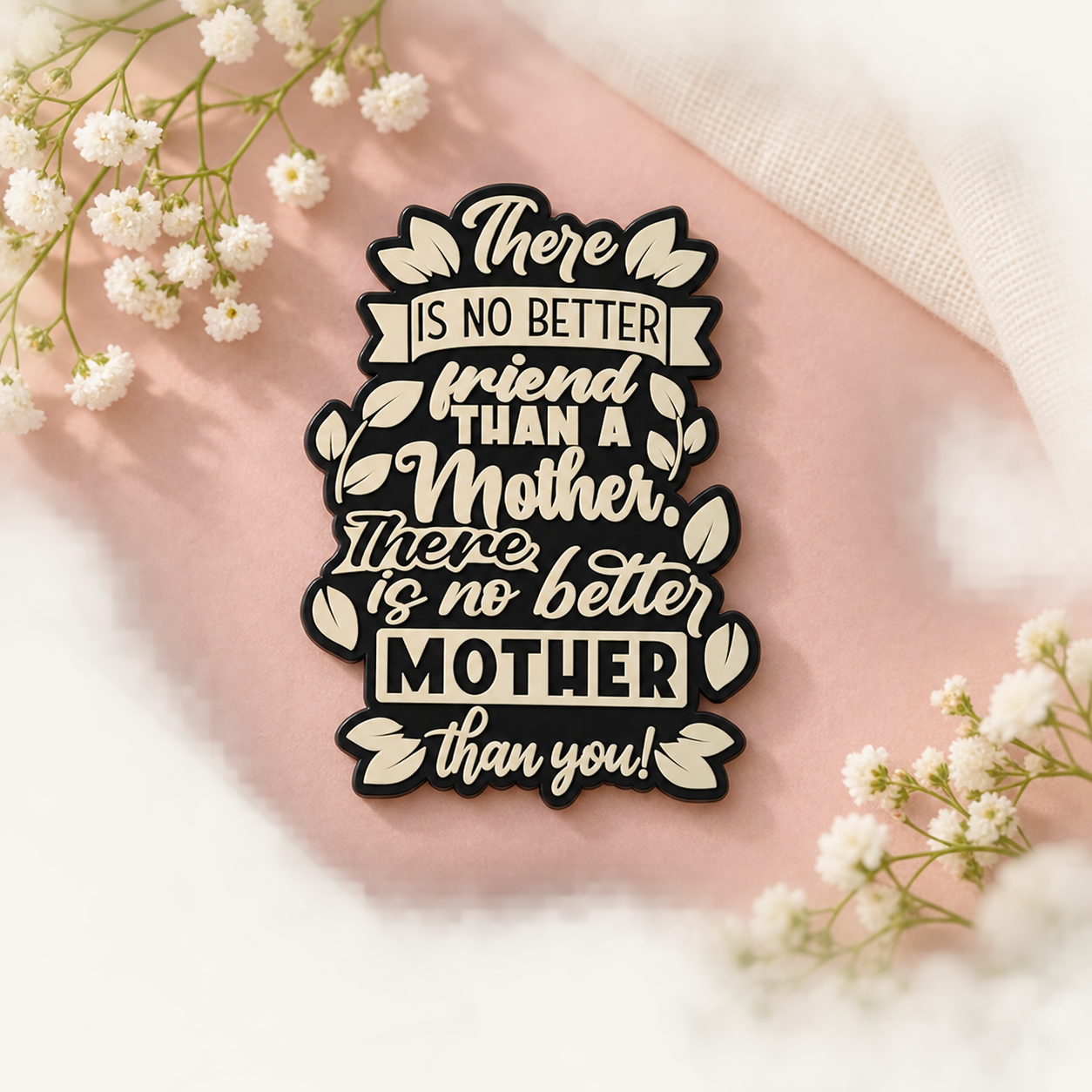 Engraved MDF Fridge Magnet